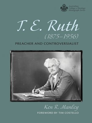 cover image of T. E. Ruth (1875–1956)